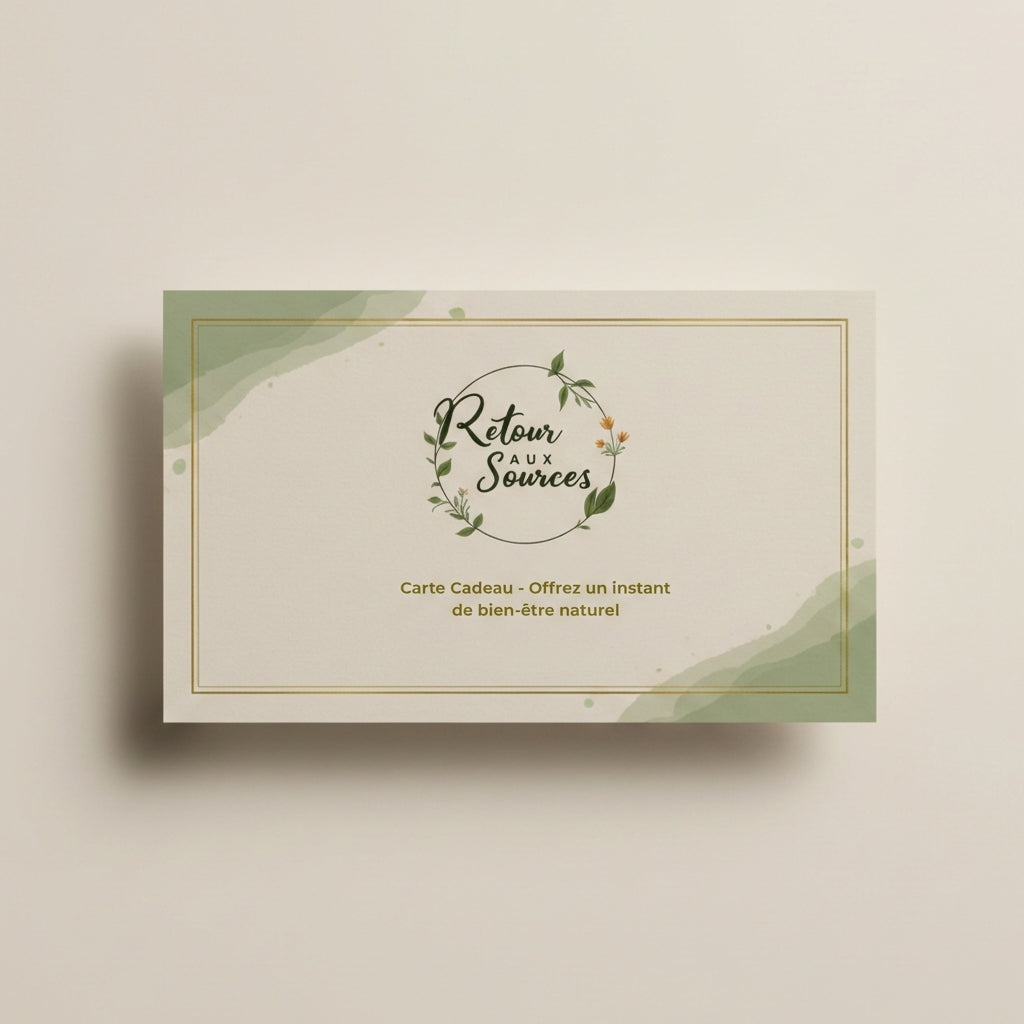Carte-cadeau Retour aux Sources