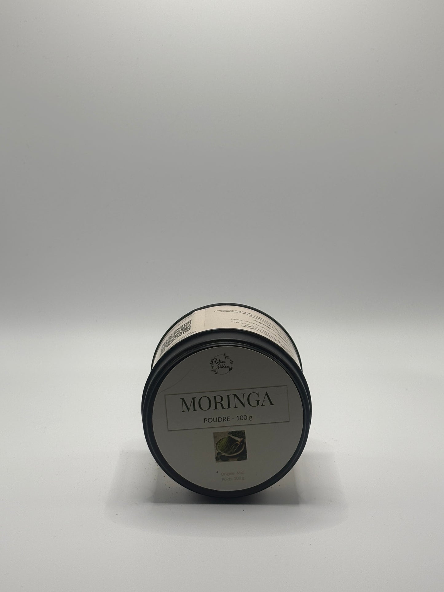 Moringa en poudre 100g – Boîte premium